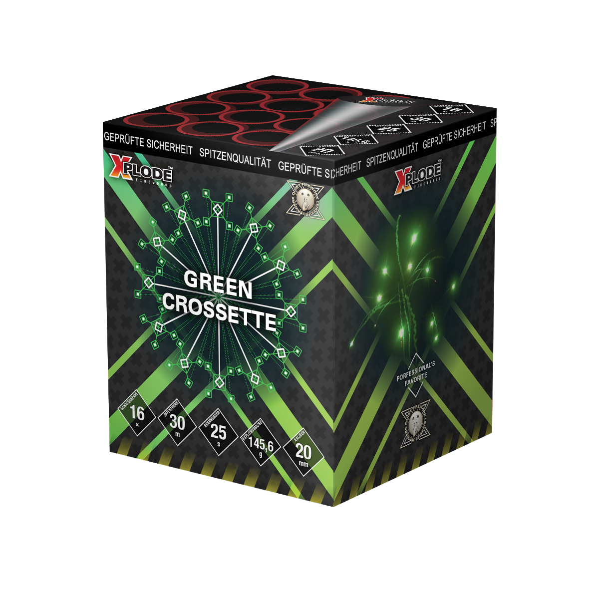 Xplode - Green Crossette